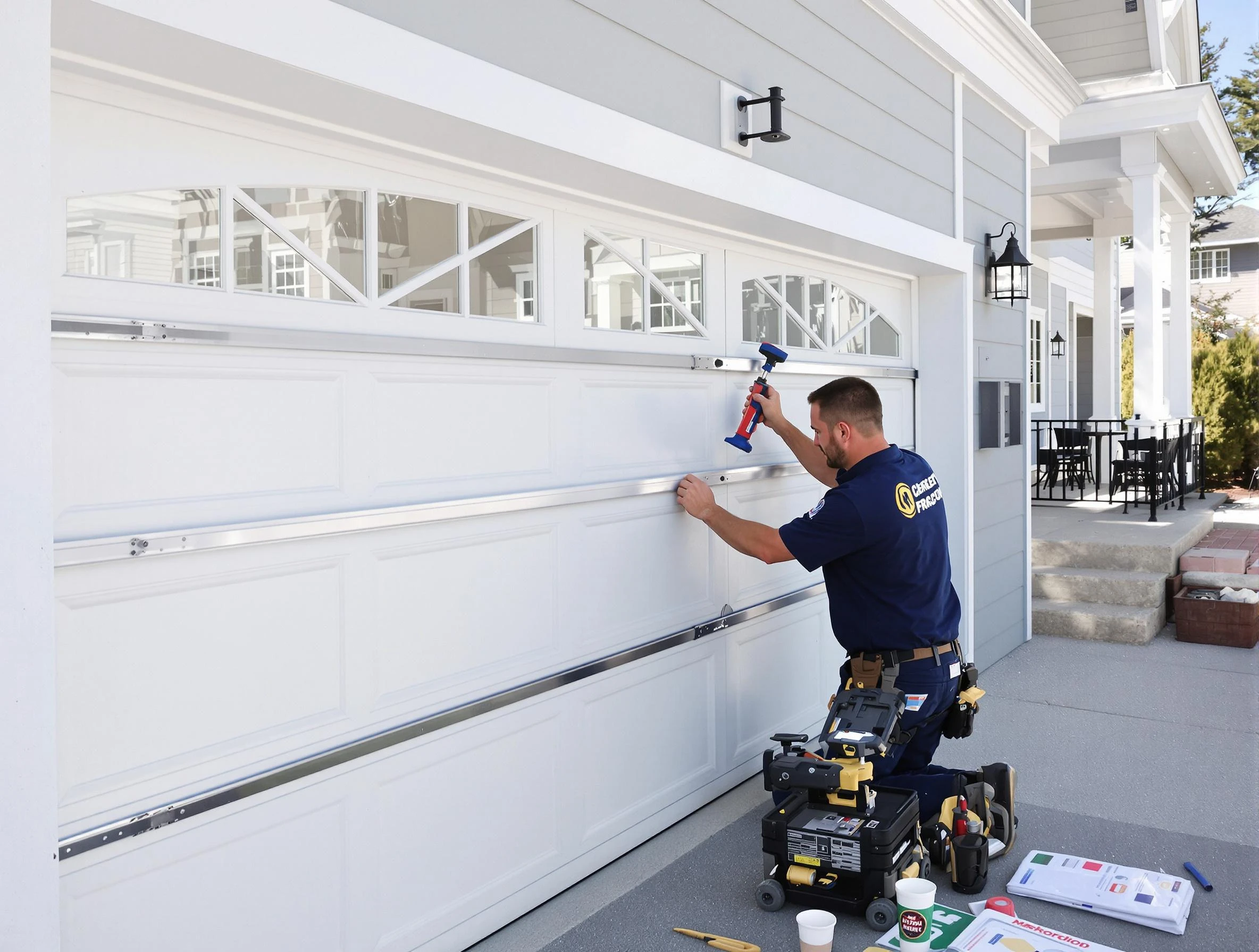 Professional garage door installation by Eden Prairie Garage Door Repair in Eden Prairie